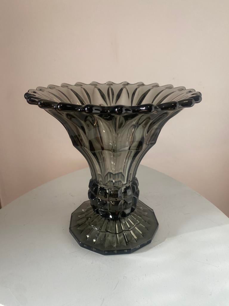 Vase Art Déco en verre Scailmont, Enlèvement ou Envoi