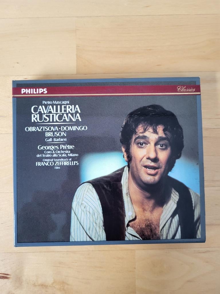 Cd Opera Cavalleria Rusticana Mascagni, Ophalen of Verzenden, Zo goed als nieuw, Met libretto
