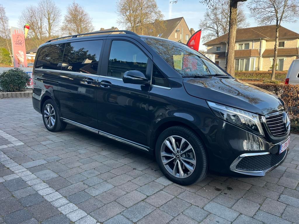 Mercedes Benz EQV300 exclusive/Avant garde, Monovolume, Zwart, Leder, 5 deurs