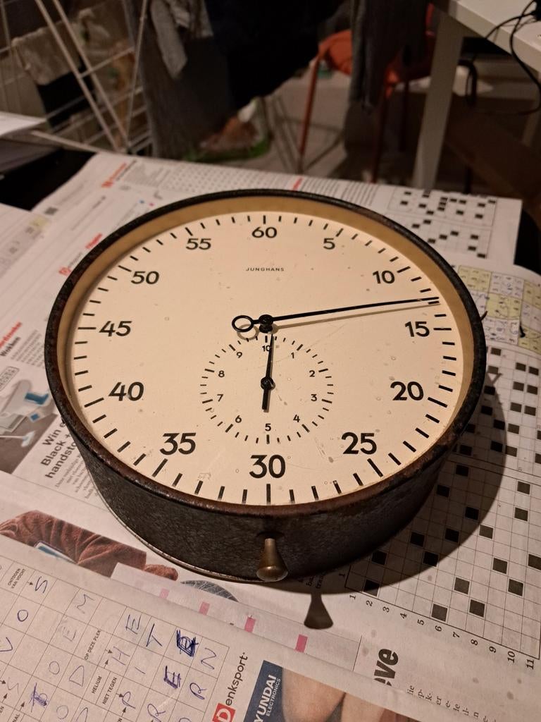 Antieke keukenklok, Huis en Inrichting, Woonaccessoires | Klokken, Ophalen of Verzenden