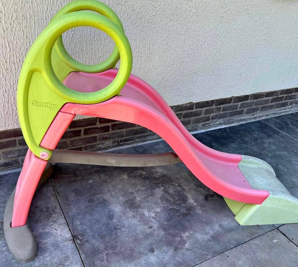 Smoby glijbaan kleuters/peuters, Ophalen, Zo goed als nieuw, Glijbaan