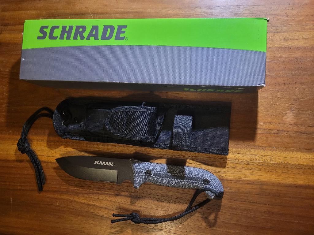 SURVIVAL/BUSHKRAFT KNIFE - SCHRADE SCHF51M - USA - Nieuw, Ophalen