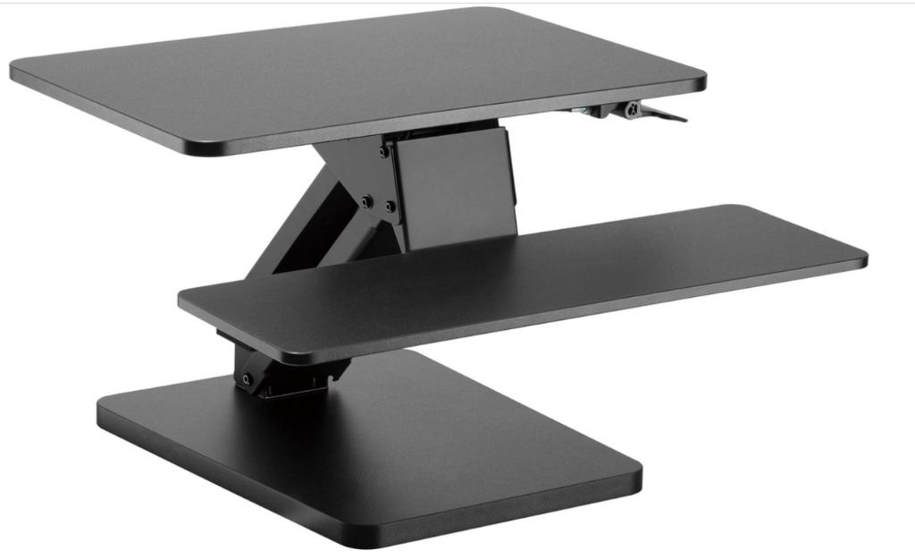 zit sta werkplek verhoger, Ophalen, In hoogte verstelbaar, Zo goed als nieuw