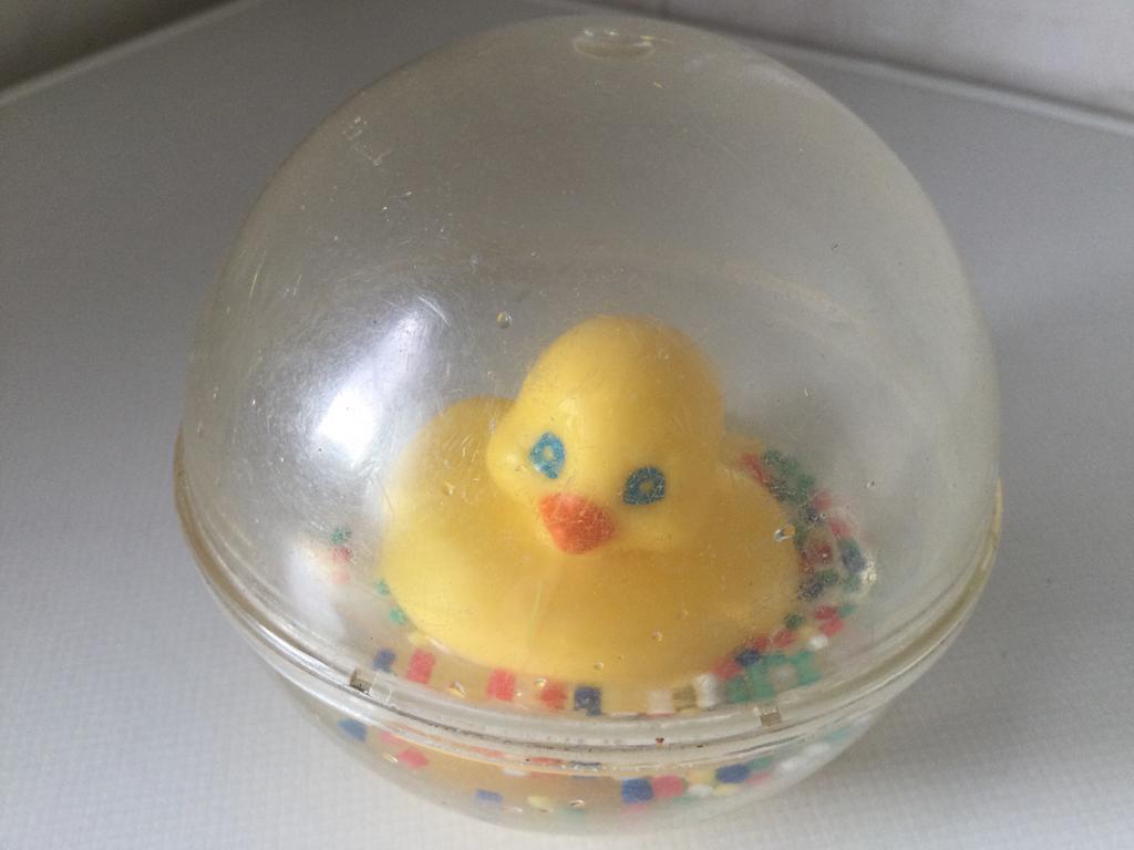 Fisher-Price eendje in een bol, Ophalen of Verzenden, Gebruikt