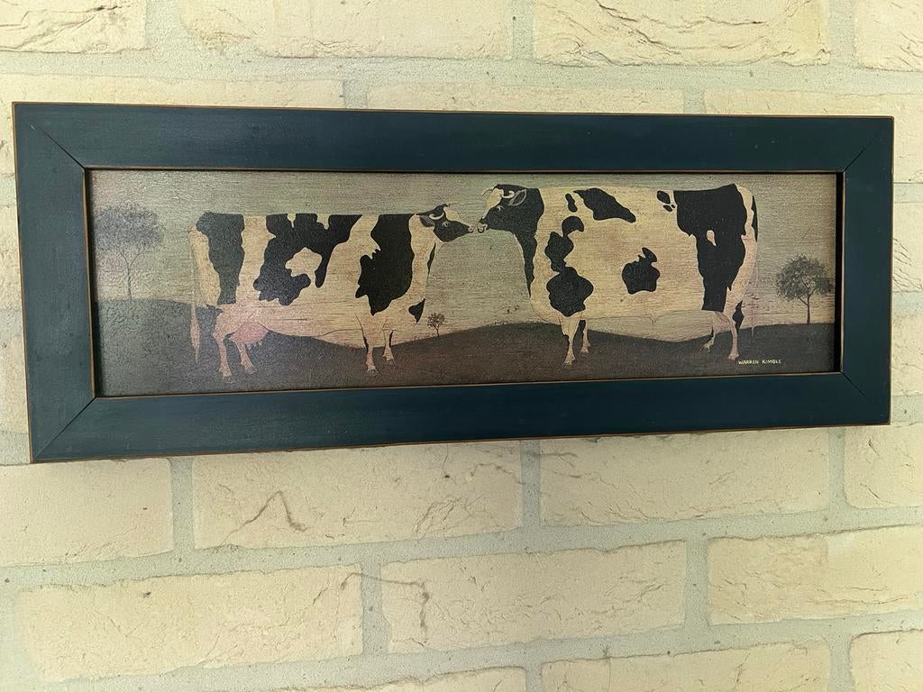 Peinture rurale et tableau d'accompagnement Warren Kimble, Enlèvement