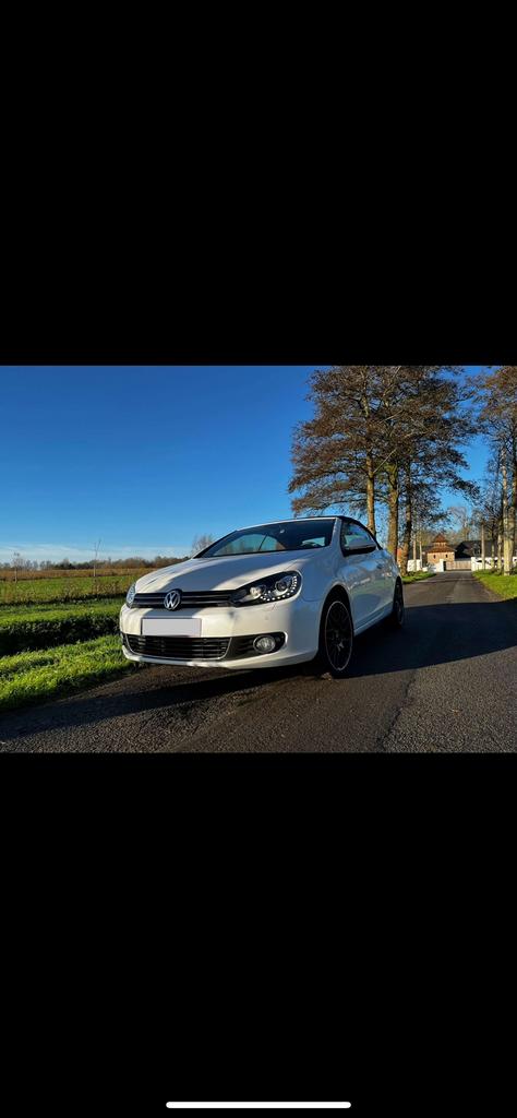 VW Golf 6 1.4 TSI Cabrio 93d km LED/Xenon, Autos, Cuir, Euro 5, Achat, Boîte manuelle
