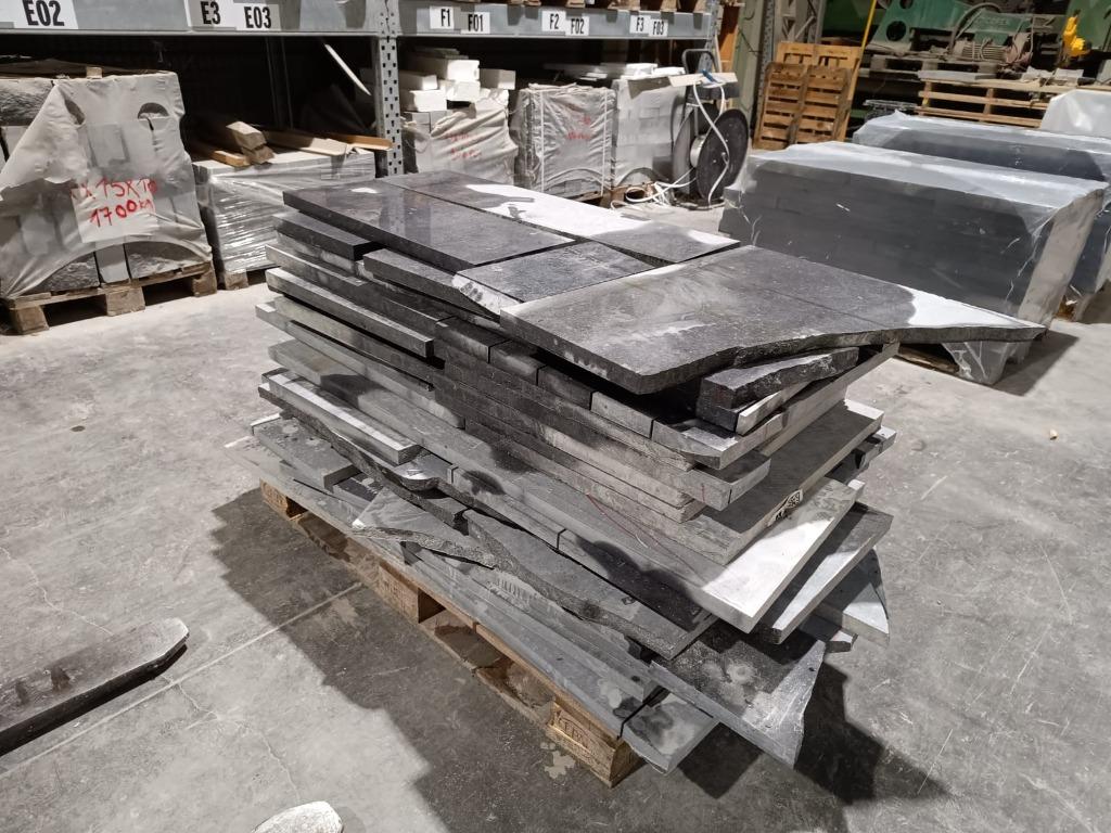 Cassons en Pierre bleue de Belgique 2 - 3 et 5 cm d'ép, Neuf, Autres types, 10 m²² ou plus, Enlèvement