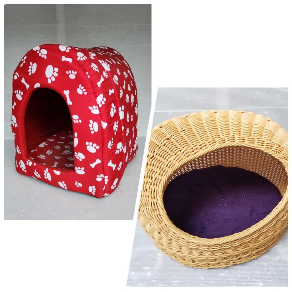 Cosy schattig katten mand met matras., Dieren en Toebehoren, Kattenmanden, Ophalen of Verzenden, Zo goed als nieuw