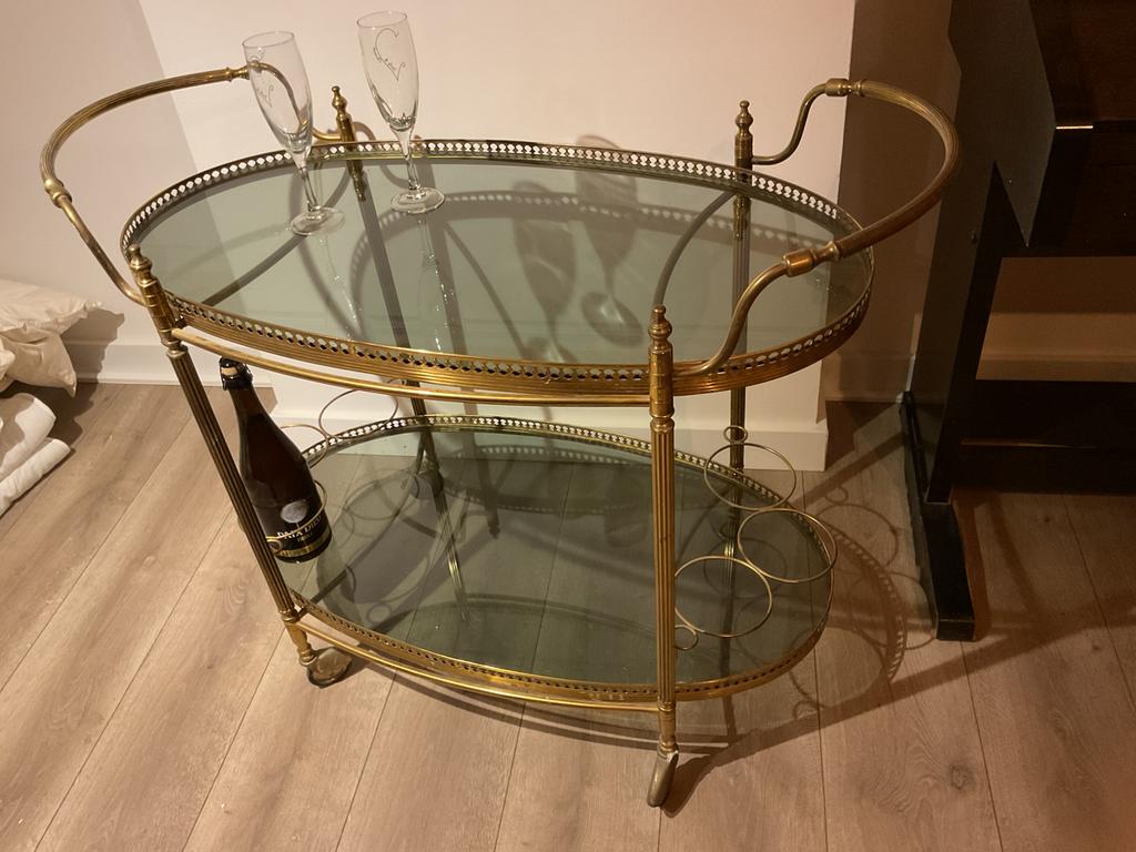 Table d'appoint ancienne, Maison & Meubles, Enlèvement, Comme neuf