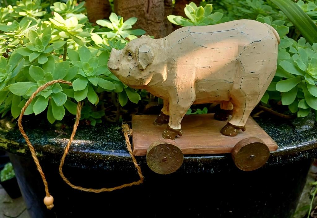 Houten varkentje op wielen, Tickets en Kaartjes