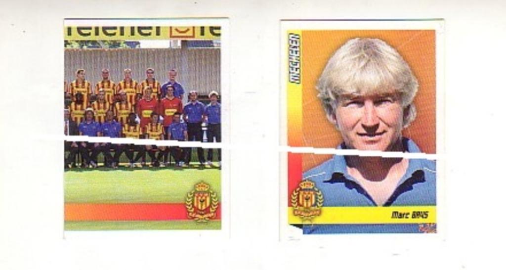 Panini Football 2011 KV Malines/2 autocollants, Envoi, Comme neuf, Affiche, Image ou Autocollant