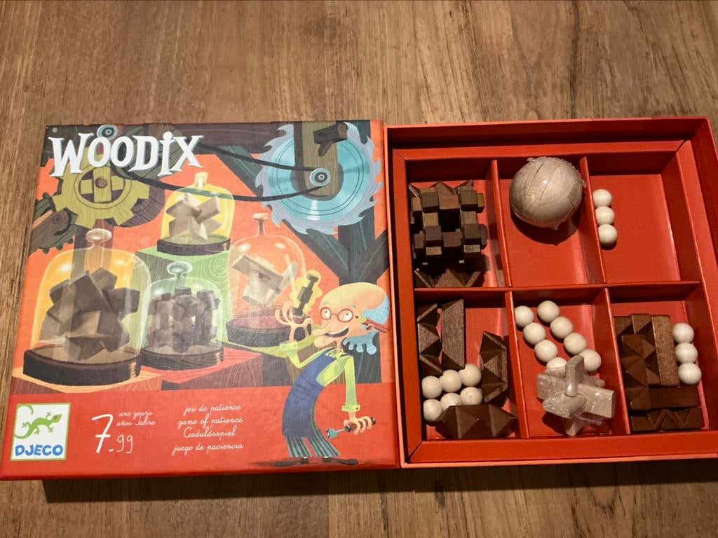 Woodix geduldspel 7_99 jaar oud Djeco, Ophalen, Zo goed als nieuw
