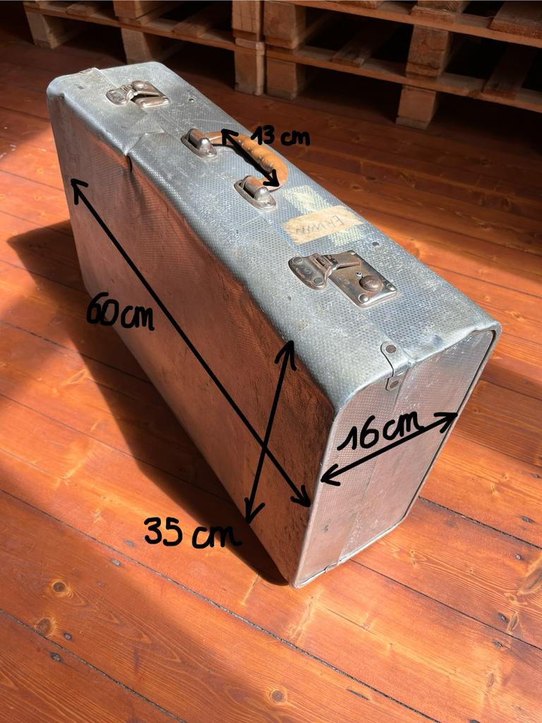 Antieke Congo Star reiskoffer 1940, Huis en Inrichting, Woonaccessoires | Kisten, Ophalen, Minder dan 50 cm, Gebruikt, 50 tot 100 cm