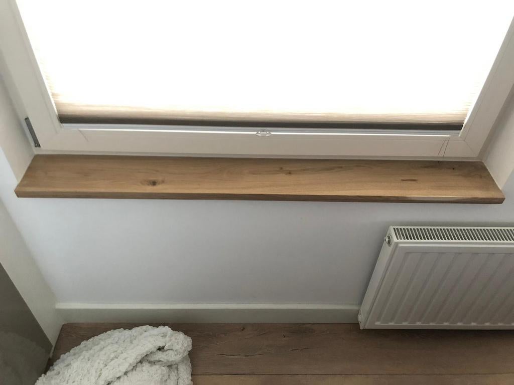 Maatwerk eiken vensterbanken. Vanaf €30.- per m1, Ophalen, Eiken, Plank