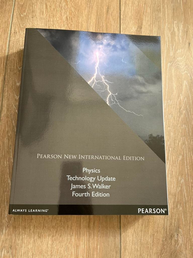 Physics Technology Update, 4th edition, Ophalen, Nieuw, Hoger Onderwijs, Pearson