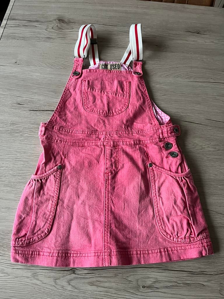 Roze salopette van Get Used, taille 134/140, Kinderen en Baby's, Gebruikt, Ophalen of Verzenden, Jurk of Rok, Get Used