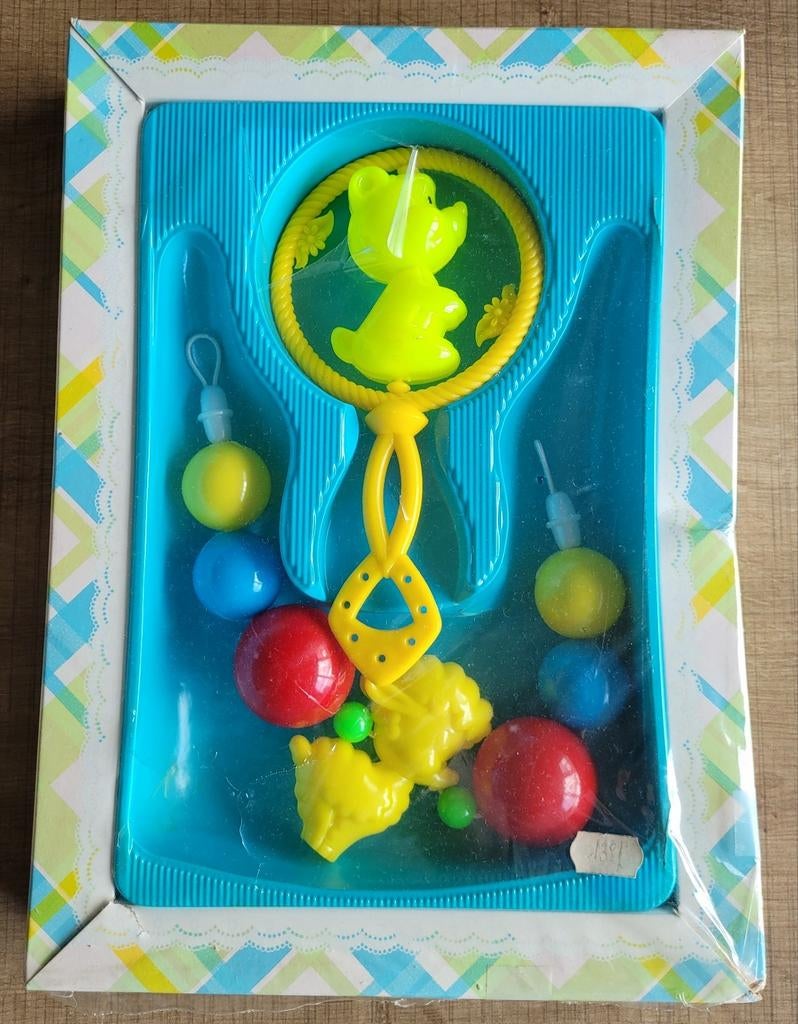 *vintage* oude baby speelgoedset (Berchet), Enlèvement ou Envoi, Comme neuf