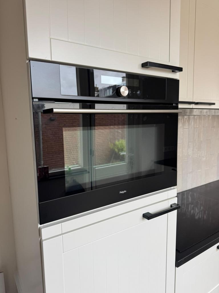 Zeer Nette Complete Hoekkeuken + Apparatuur + GEDEMONTEERD, Huis en Inrichting, Ophalen of Verzenden, Zo goed als nieuw, Hoekkeuken