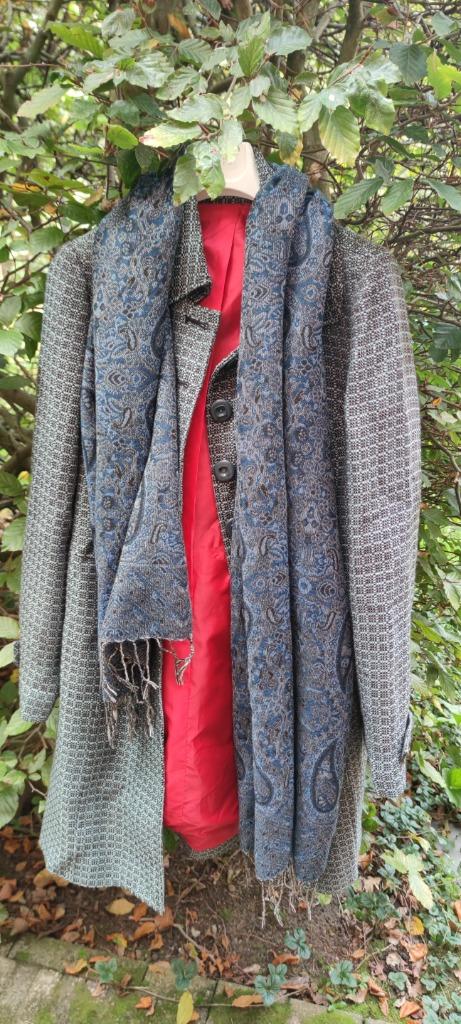 Mooie trench coat tussenseizoen maat M luxe voering, Ophalen of Verzenden, Gedragen, Maat 38/40 (M), Overige kleuren