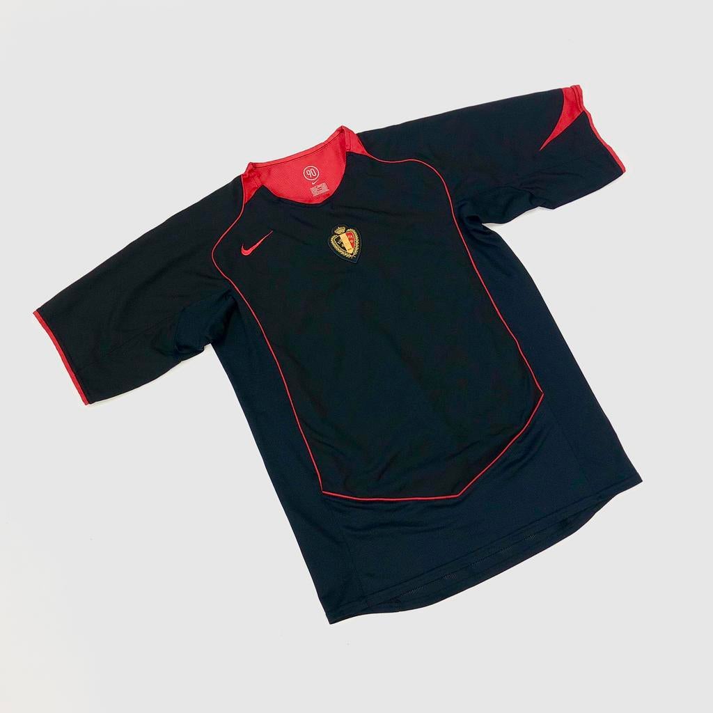 Retro voetbalshirt Rode Duivels 2004, Enlèvement ou Envoi, Utilisé, Maillot