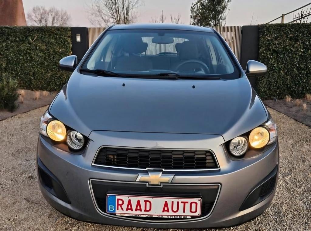 Chevrolet Aveo/1.2/1e hands/12 maanden garantie, Auto's, Chevrolet, Euro 5, Stof, Bedrijf, 1200 cc