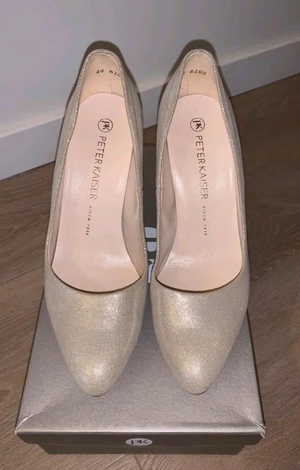 Goudkleurige pumps van Peter Kaiser, Kleding | Dames, Pumps, Overige kleuren, Nieuw, Ophalen