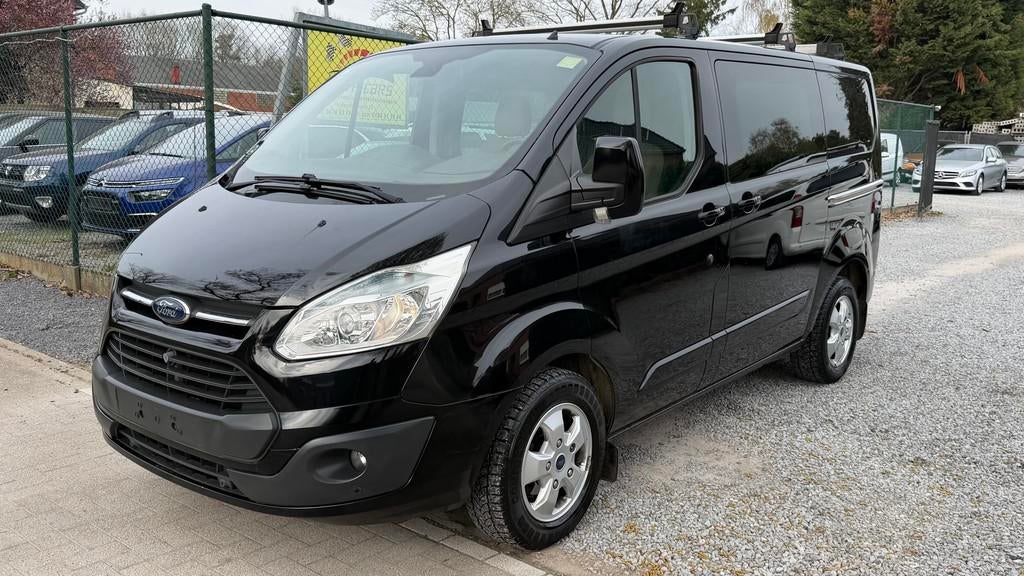 Ford Tourneo Custom 2.2 diesel dubbele cabine bj 2015 km 102, Autos, Ford, Achat, Entreprise, Boîte manuelle, Autre carrosserie