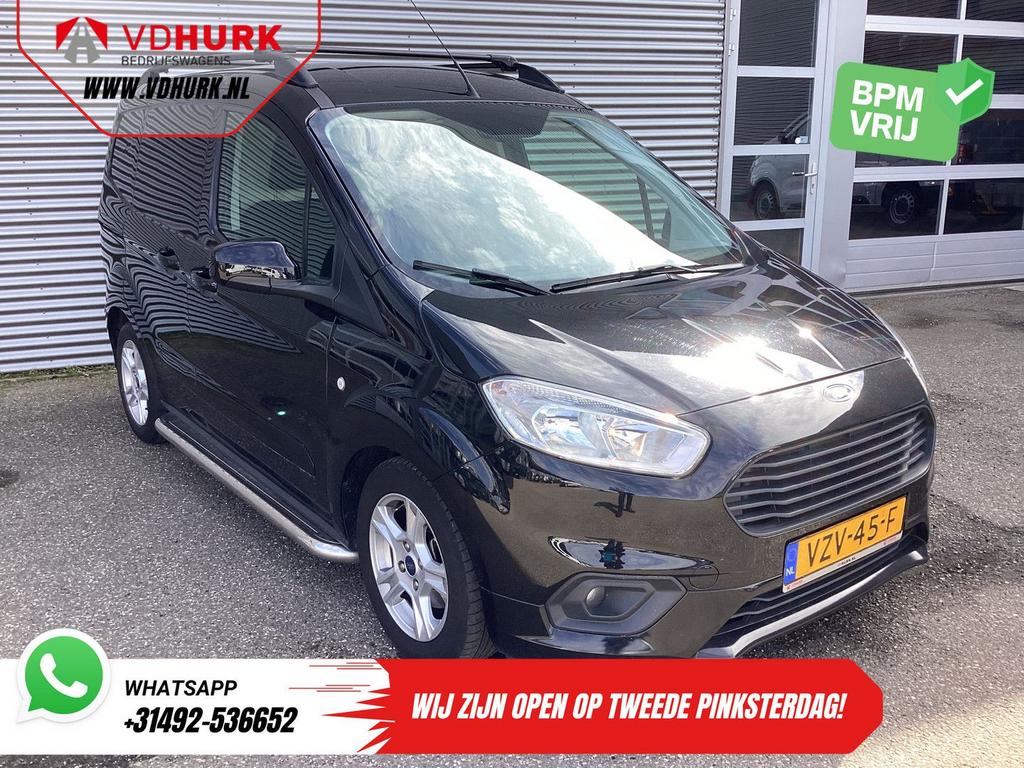 Ford Transit Courier 1.0 100 pk BENZINE Limited NL Auto/ Sto, Achat, Entreprise, Noir, Carnet d'entretien