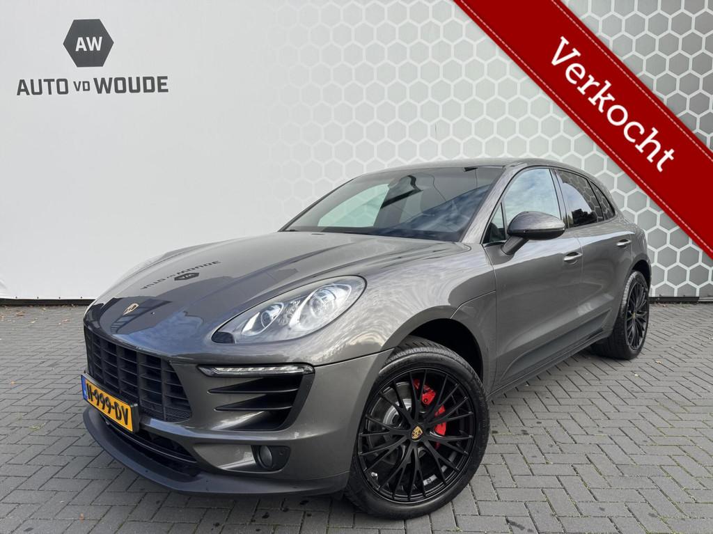 Porsche Macan 3.0 D S Leer Xenon CARPLAY 21 inch Led 21 inch, Automaat, Gebruikt, Leder, Adaptive Cruise Control