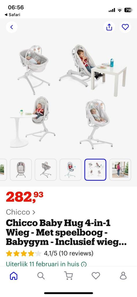 Chicco baby hug 4in1, Kinderen en Baby's, Ophalen, Zo goed als nieuw, Chicco