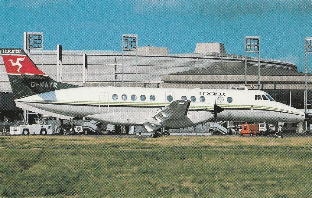 VLIEGTUIG  MANX  AIRLINES  G-WAYR, Verzamelen, Verzenden, Ongelopen, Overige thema's