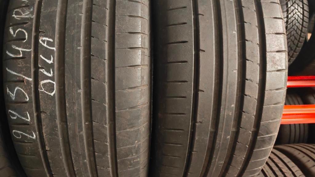225/45r17 Dunlop 45€ chacun avec montage et équilibrage, Enlèvement