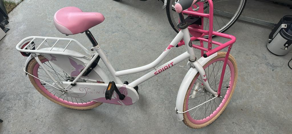 Meisjesfiets spirit 22 inch, Vélos & Vélomoteurs, Vélos | Filles, Enlèvement, Utilisé, 22 pouces, Spirit