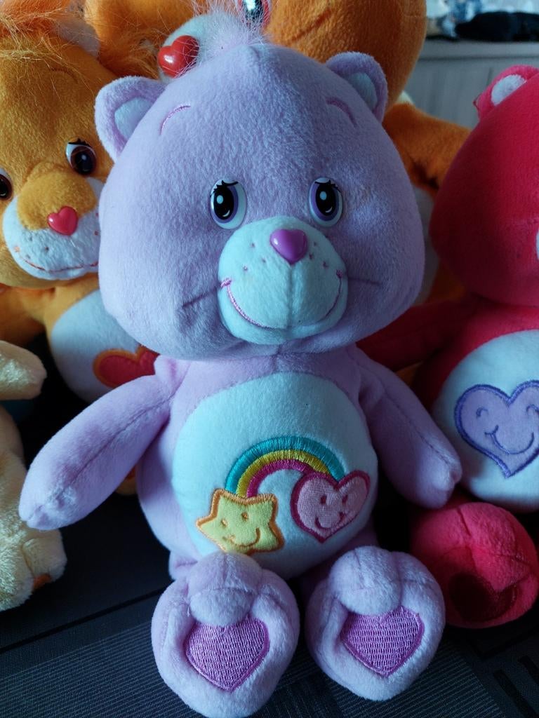 Troetelbeertje " Ster - regenboog - hart ", Kinderen en Baby's, Speelgoed | Knuffels en Pluche, Ophalen