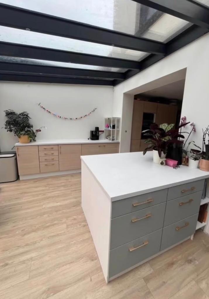 IKEA Saljan keuken tablet NIEUW, Huis en Inrichting, Ophalen, Nieuw, Wit