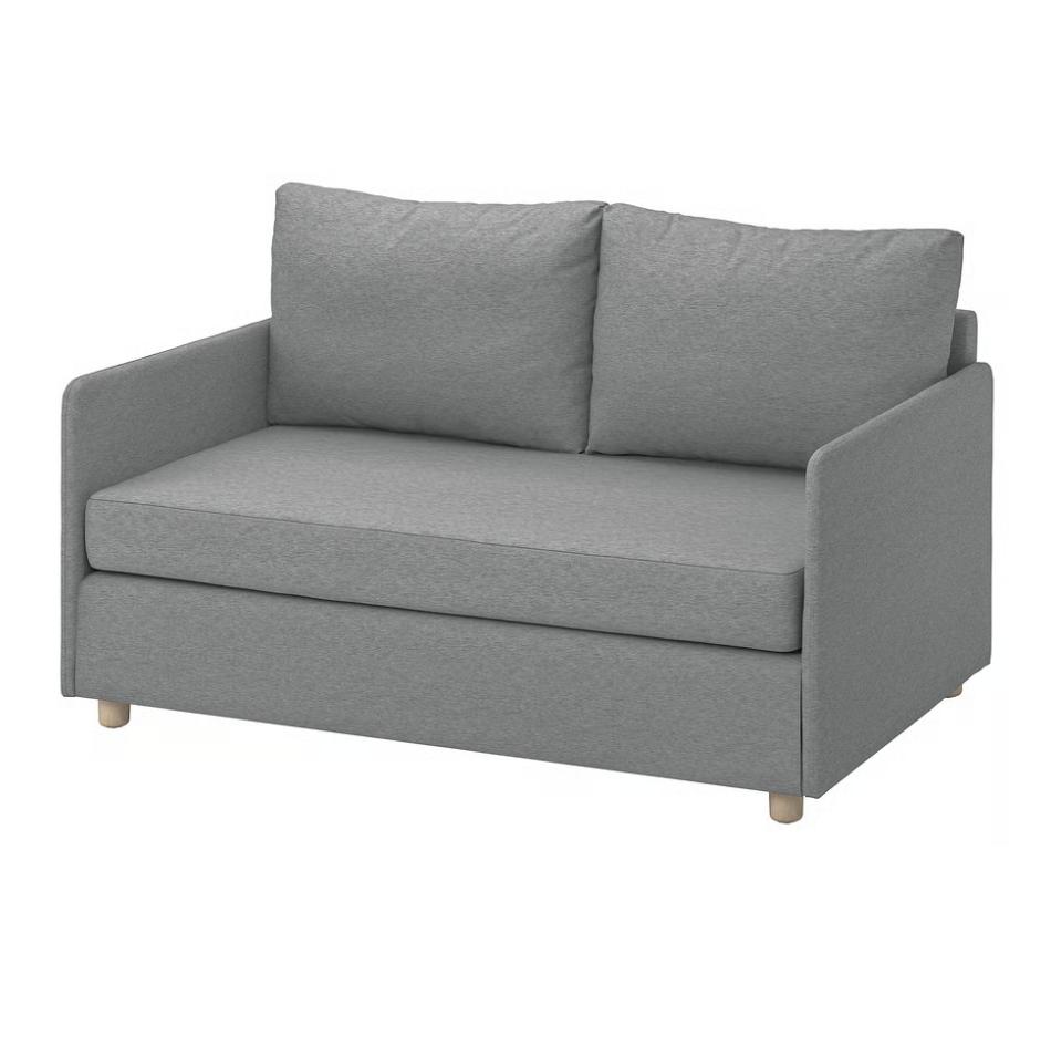 Canapé-lit Ikea, FRIDHULT Knisa gris clair, Autres dimensions, Gris, Queen size, Enlèvement