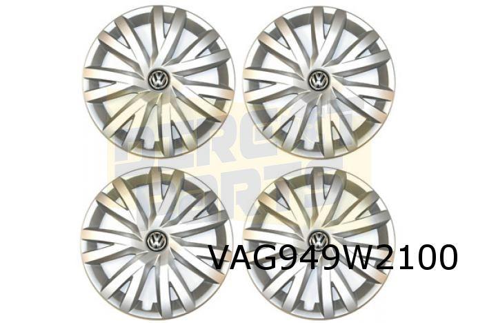 Volkswagen Wieldoppen set (4 stuks) 16'' inch Origineel! 5G0, Auto diversen, Wieldoppen, -, Verzenden, -, Nieuw