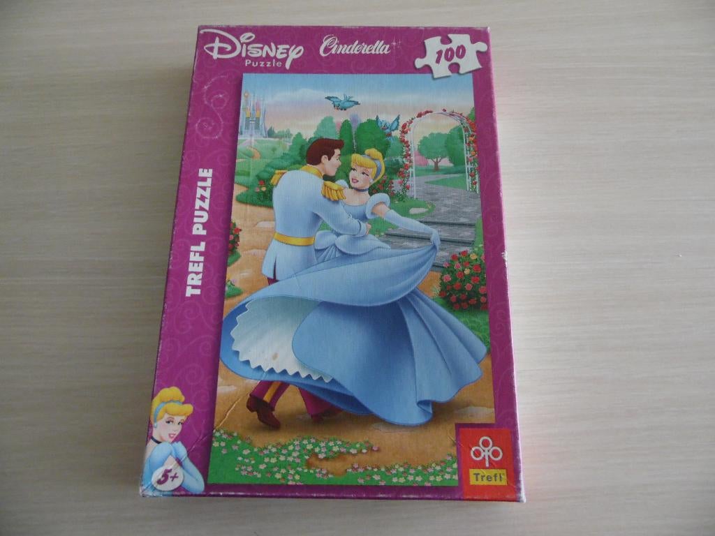 PUZZLE CENDRILLON   100 PIÈCES   DISNEY, Enlèvement ou Envoi, Plus de 50 pièces, Comme neuf, 4 à 6 ans