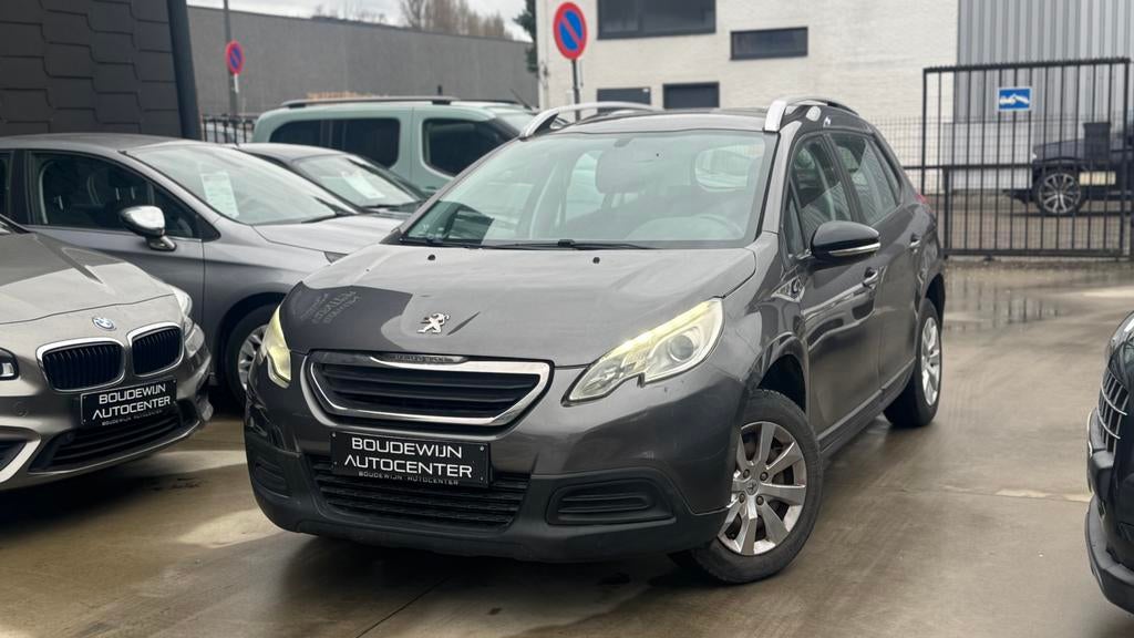 Peugeot 2008 1.2Benzine 111.xxxkm 2015 / Garantie, Voorwielaandrijving, Stof, Zwart, Electronic Stability Program (ESP)