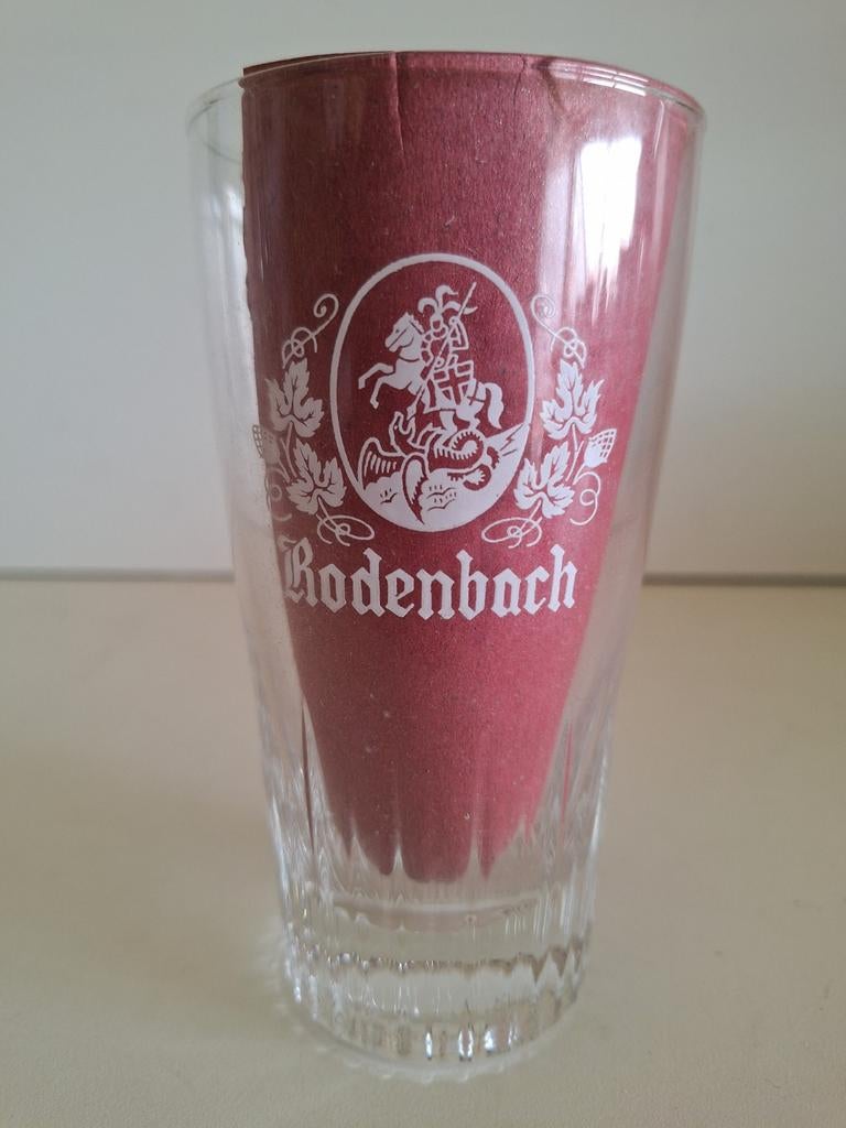 Oud Rodenbach glas brouwerij Rodenbach Roeselare jaren 60, Verzamelen, Ophalen of Verzenden