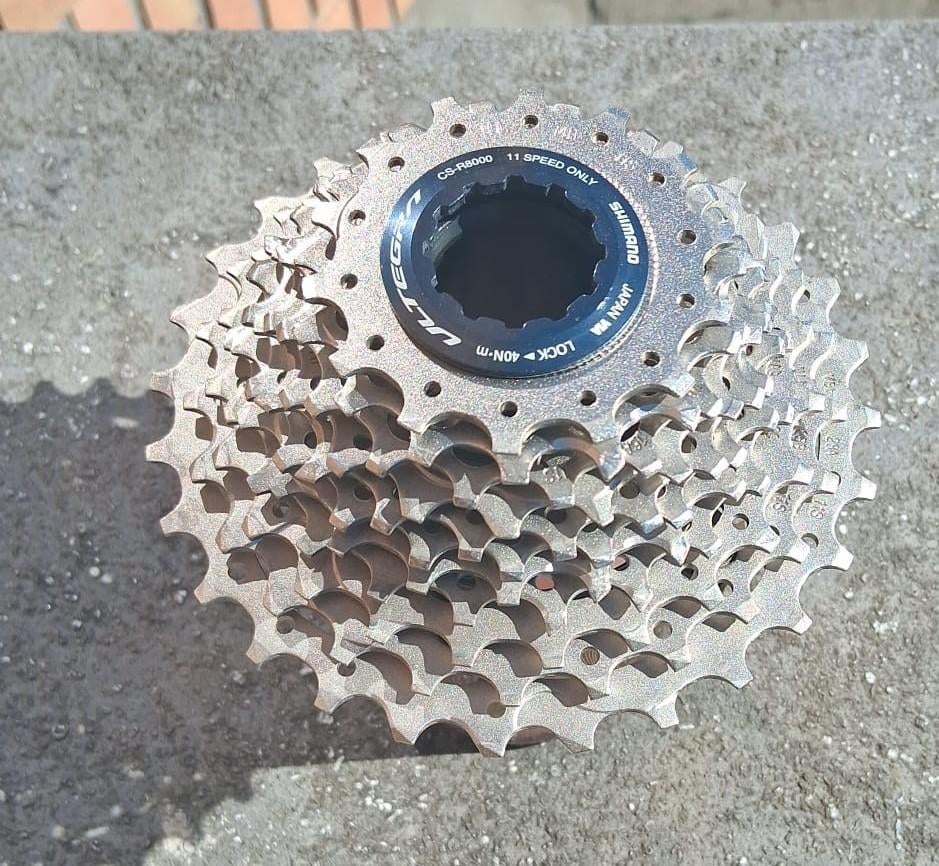 Ultegra :11 speed 14-28 jeugdcasette als nieuw, Fietsen en Brommers, Overige typen, Shimano Ultegra, Staal, Ophalen of Verzenden