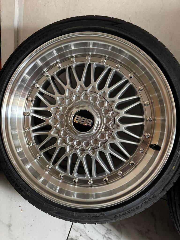 JR-9 17x7.5 ET20 style bbs rs 5x100, Auto-onderdelen, Ophalen, Banden en Velgen, Nieuw, 17 inch