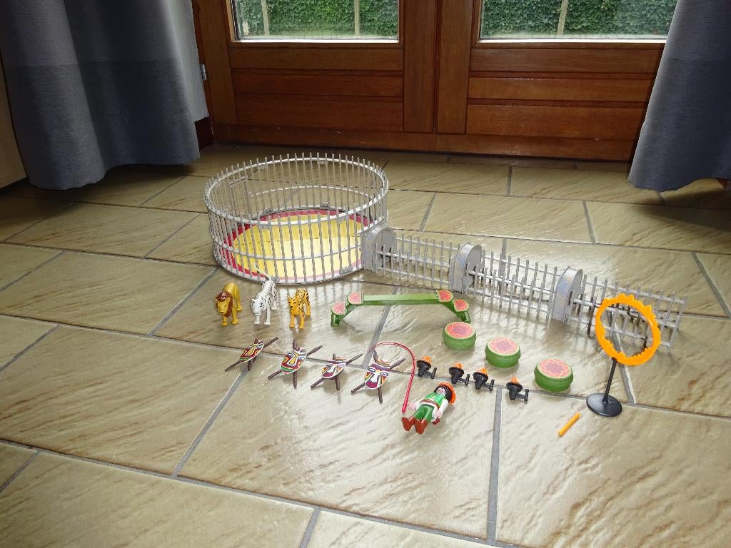 Lions de cirque Playmobil, Enfants & Bébés, Jouets | Playmobil, Enlèvement ou Envoi, Comme neuf, Ensemble complet