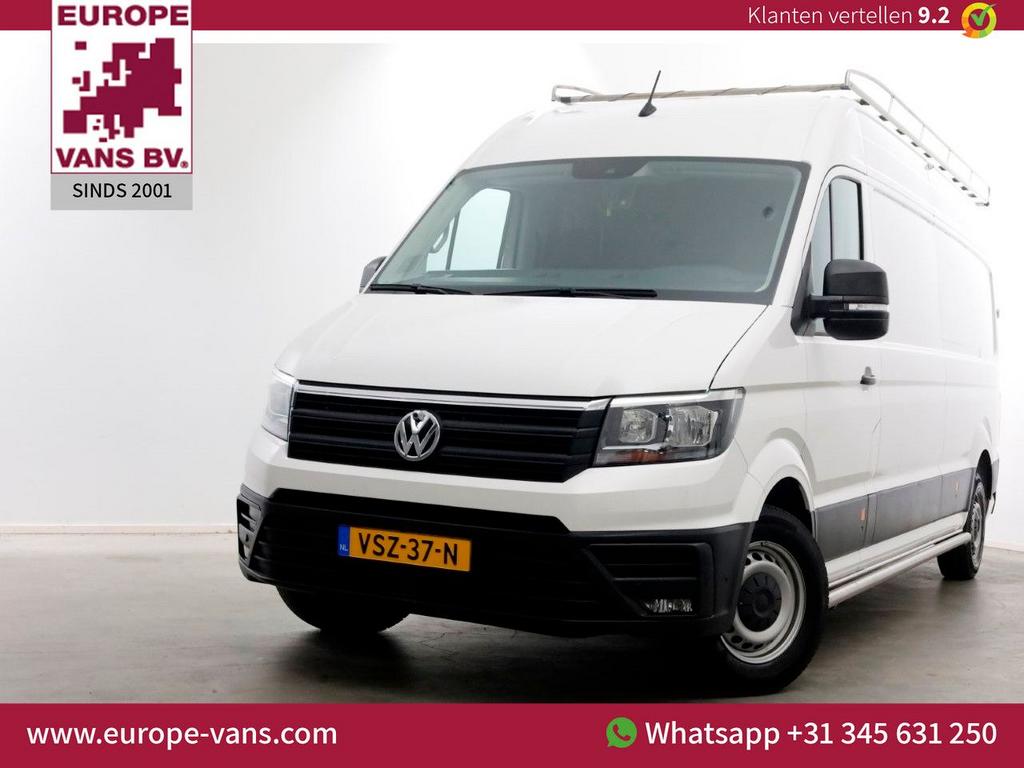 Volkswagen Crafter 35 2.0 TDI 140pk L4H3 (L3H2) Maxi Airco/C, Auto's, Bestelwagens en Lichte vracht, Wit, Bedrijf, 235 g/km, Onderhoudsboekje