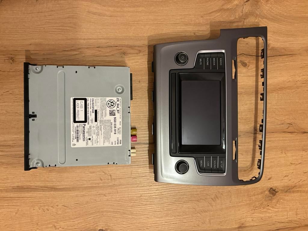 Autoradio et ecran VW - Réf 5G0 035 819 / 5G0 919 605, Enlèvement, Volkswagen