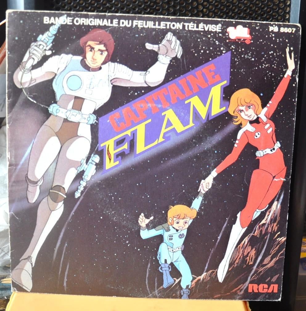 vinyl 45 tours bande original capitaine flam (x20359), CD & DVD, Enlèvement ou Envoi, Utilisé