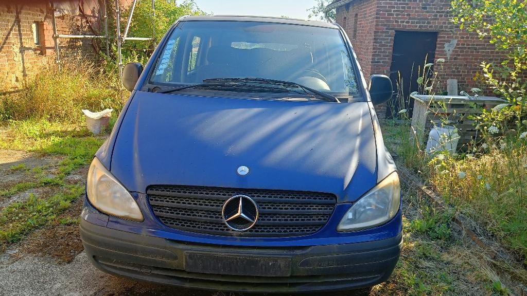 Mercedes Vito 115 Tdi - met werk, Auto's, 110 kW, Blauw, Particulier, Overige carrosserie