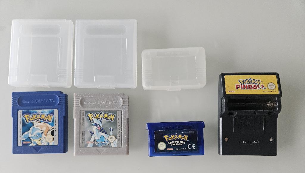 Pokémon games : Game Boy /Advance/Switch/DS, Enlèvement ou Envoi