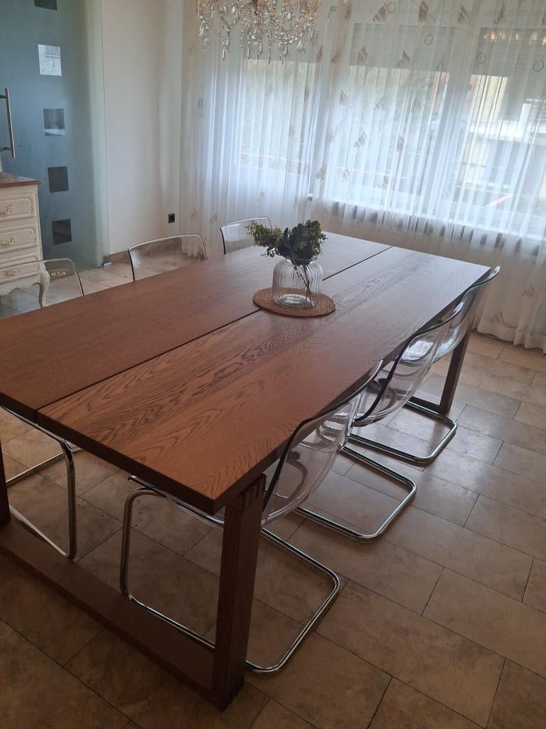 Table a manger ikea avec 6 chaises., Maison & Meubles, Enlèvement