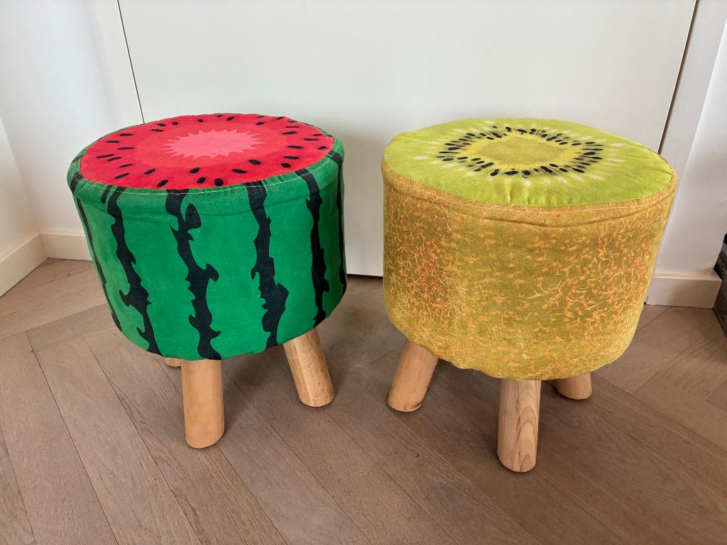 Krukje kiwi en meloen voor kinderen, Ophalen, Gebruikt, Hout